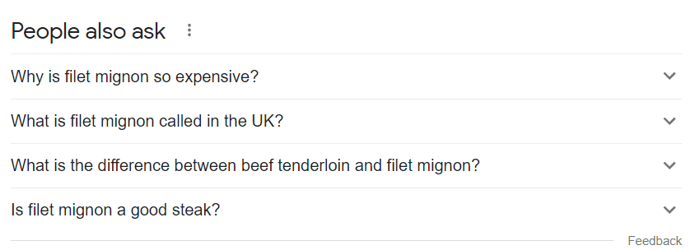 google people also ask