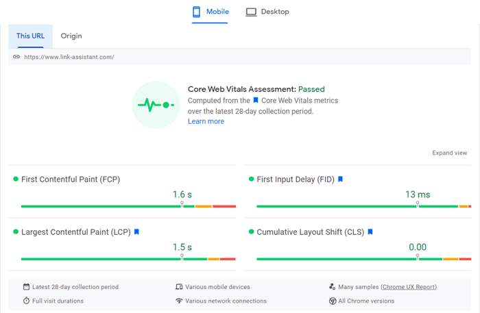 PageSpeed Insights